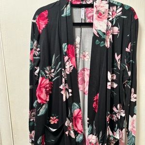 Floral piphany cardigan